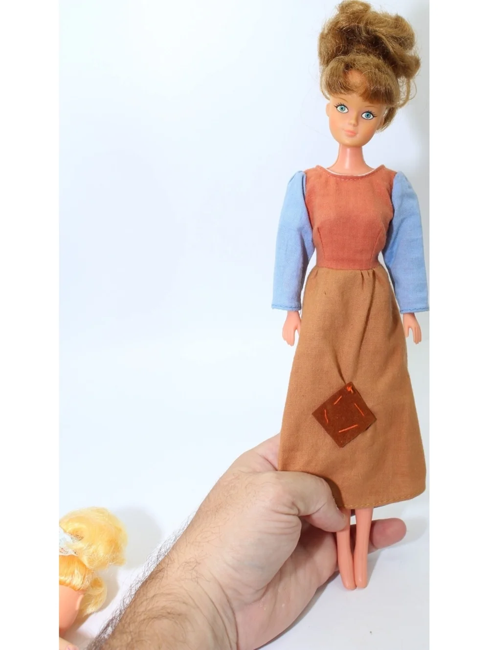 Vintage Disney Bikin Fairy God Mother & 3 Cinderella Dolls Set of 4